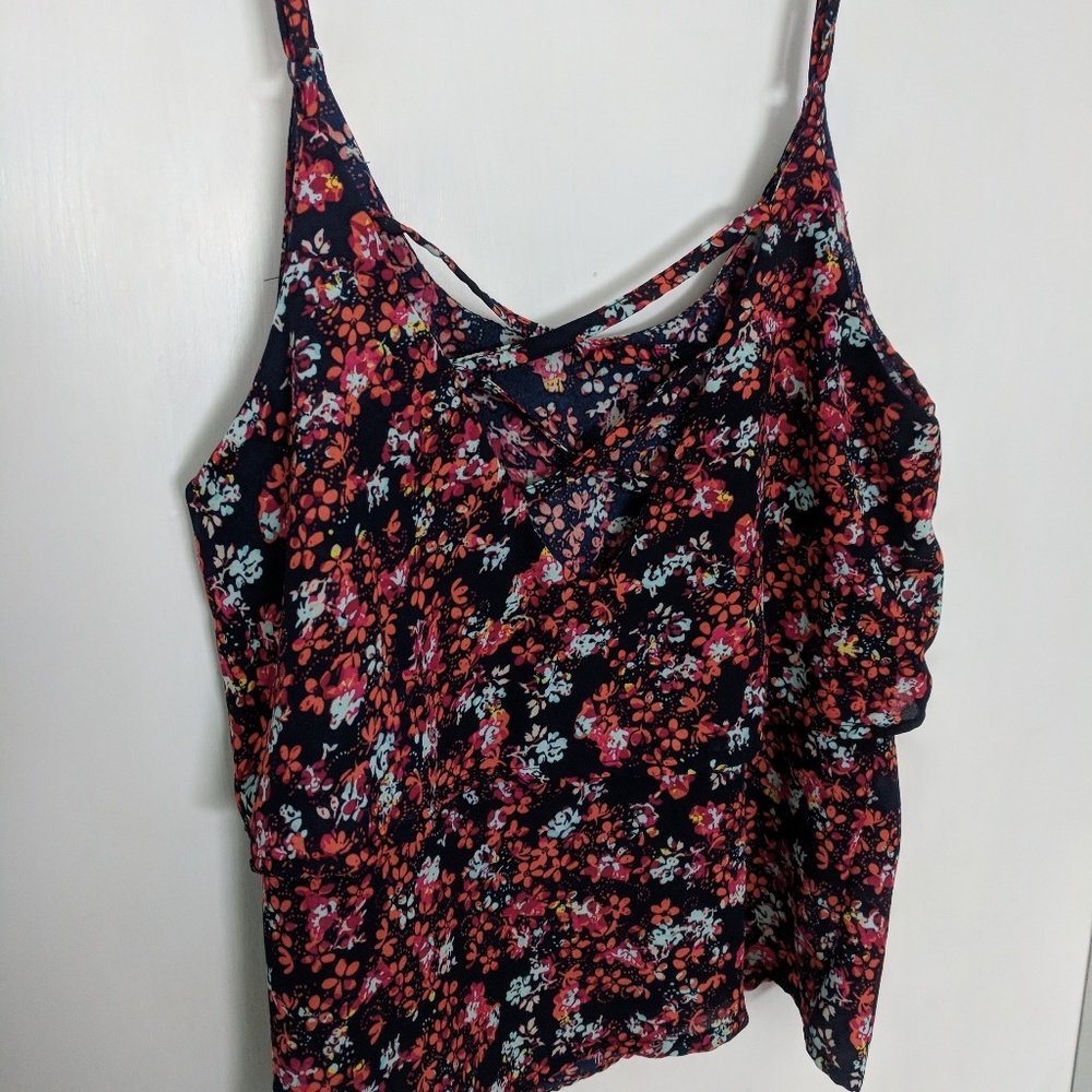 Flowy Floral Tank Top